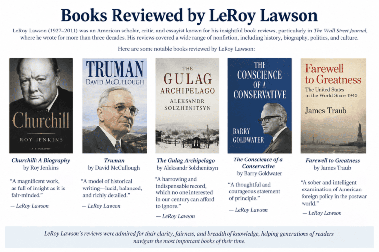 books reviewed by LeRoy Lawson