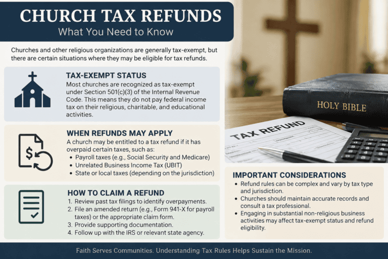 church tax refunds