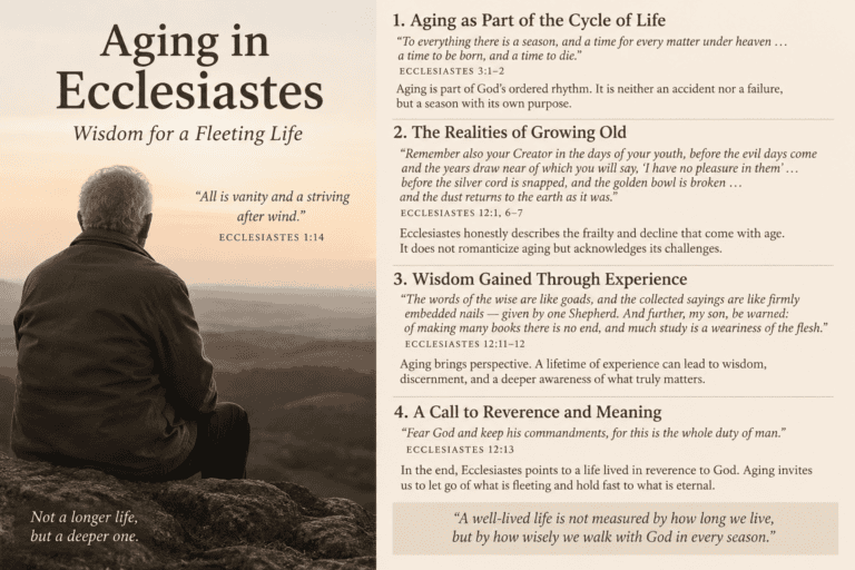 aging in Ecclesiastes