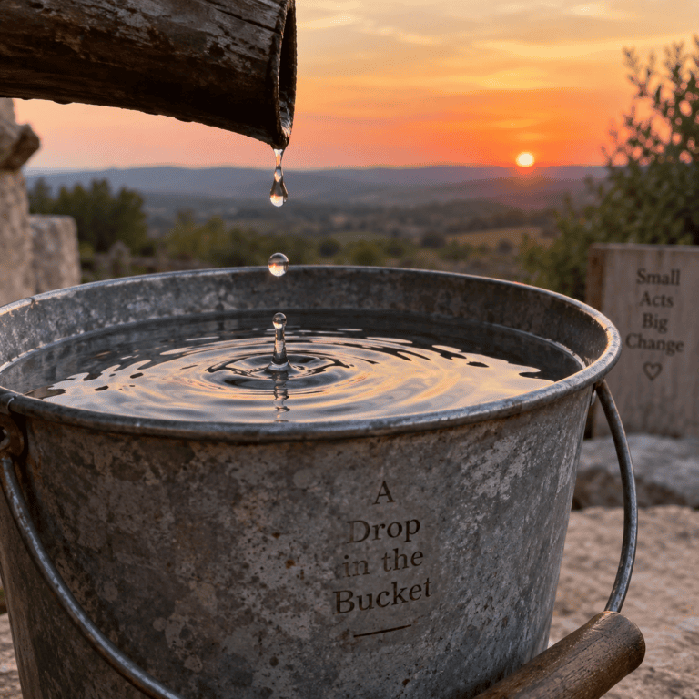 A Drop in the Bucket