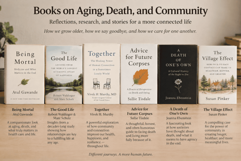 books on aging death and community