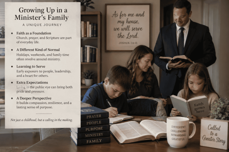growing up in a minister's family