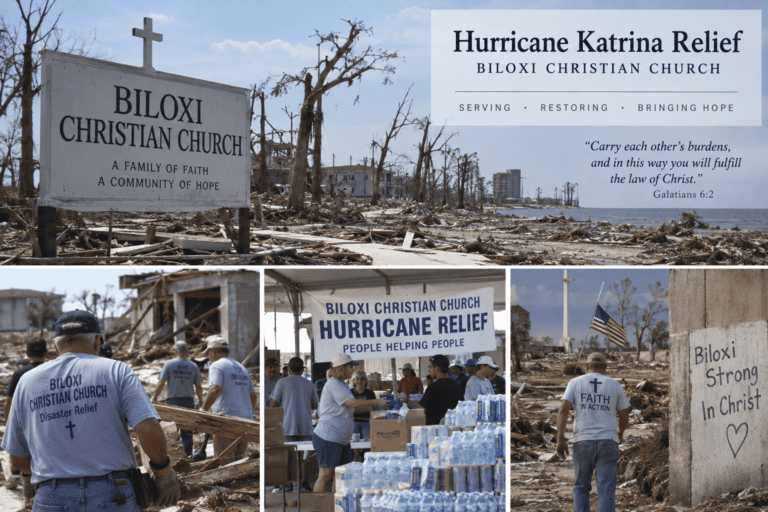 Biloxi Christian Church Hurricane Katrina relief
