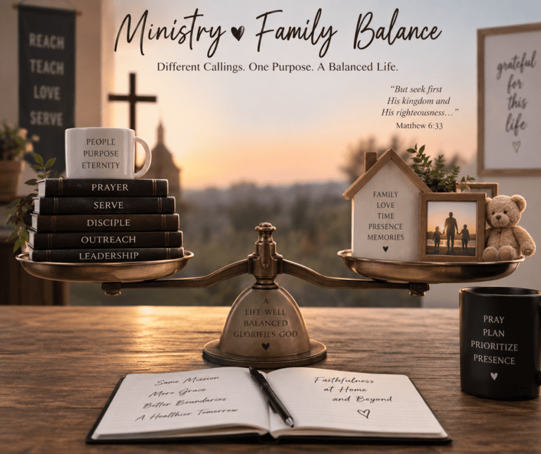 ministry family balance