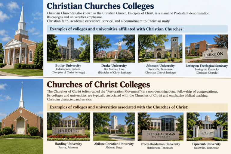 Christian churches and churches of Christ colleges
