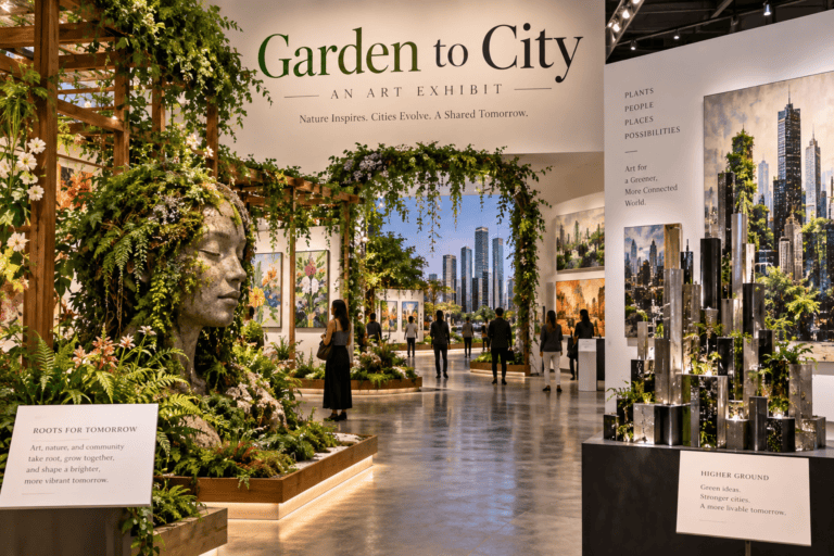 Garden to City art exhibit