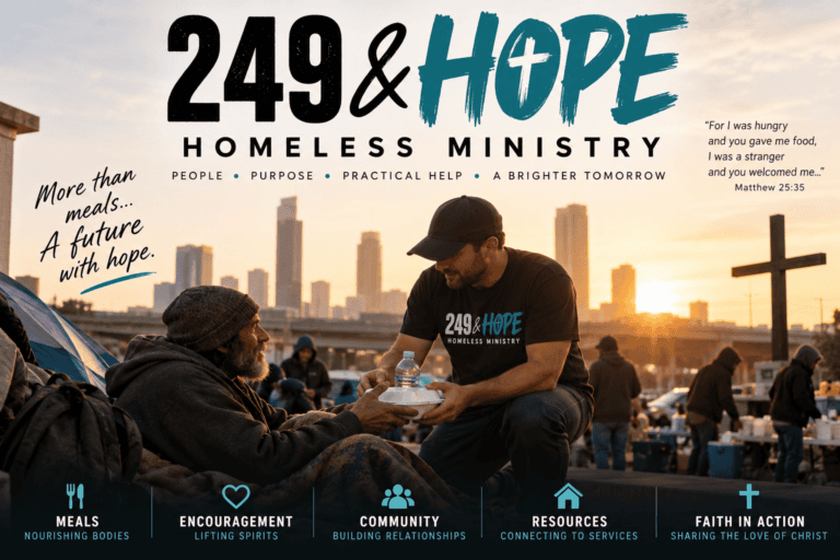 249 & Hope homeless ministry