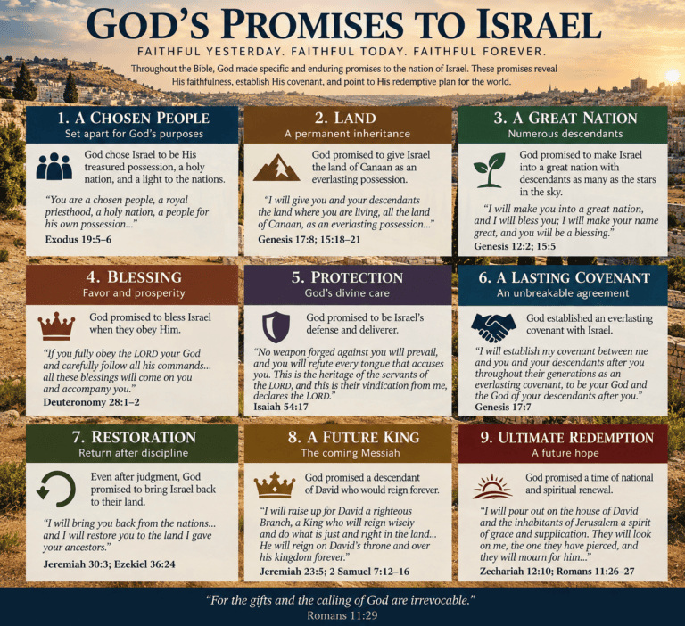 God’s promises to Israel