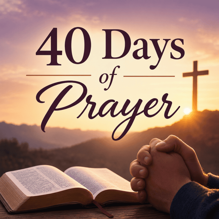 40 days of prayer