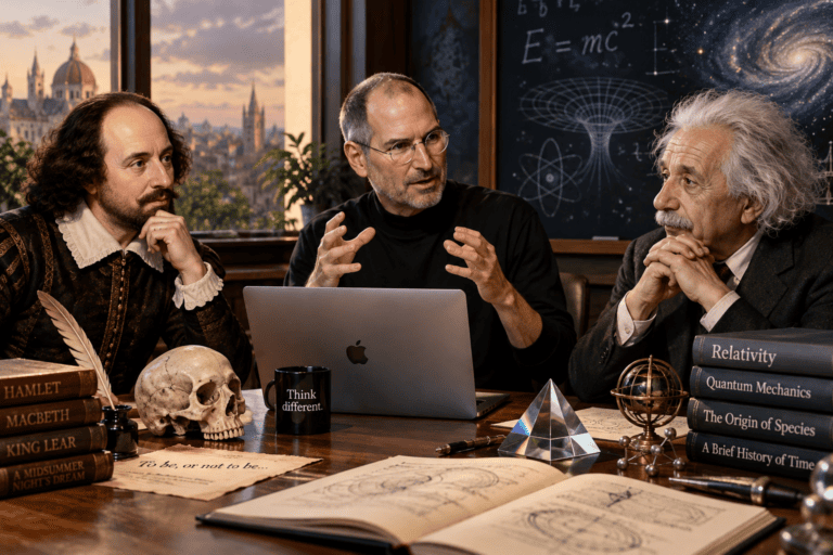 Shakespeare, Steve Jobs, and Science