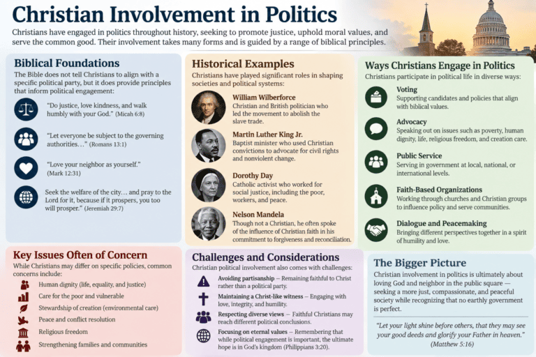 Christian involvement in politics