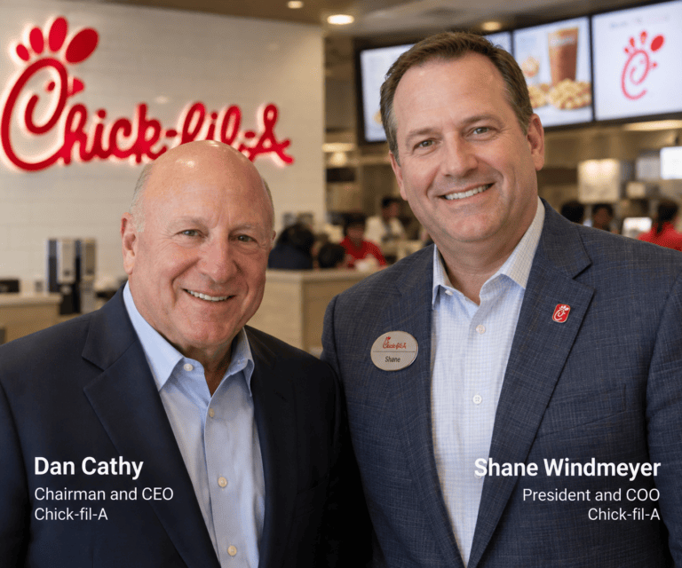 Dan Cathy and Shane Windmeyer