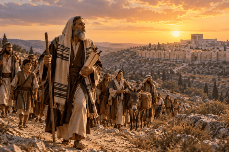 Ezra's journey to Jerusalem