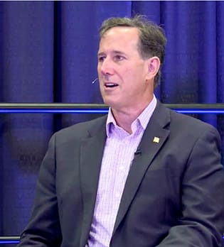 Rick Santorum speaks with CHRISTIAN STANDARD Editor Mark Taylor.
