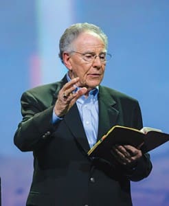 Ben Merold speaking at the 2014 North American Christian Convention.