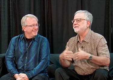 Mark Mittelberg (left) and Rich Knopp