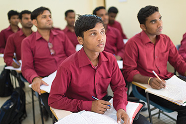 Students in India receive training as part of the IGNITE program that seeks to spread the Christian faith and plant churches.
