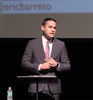 Dr. Eric Barreto spoke this week at Emmanuel Christian Seminary at Milligan College.