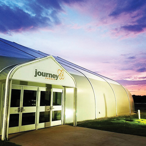 WHERE’S THE STEEPLE? “” Journey Church, Three Way, TN