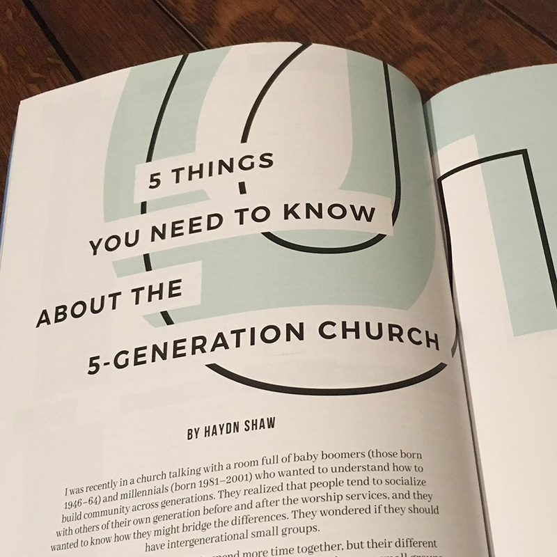 5 Things You Need to Know about the 5-Generation Church
