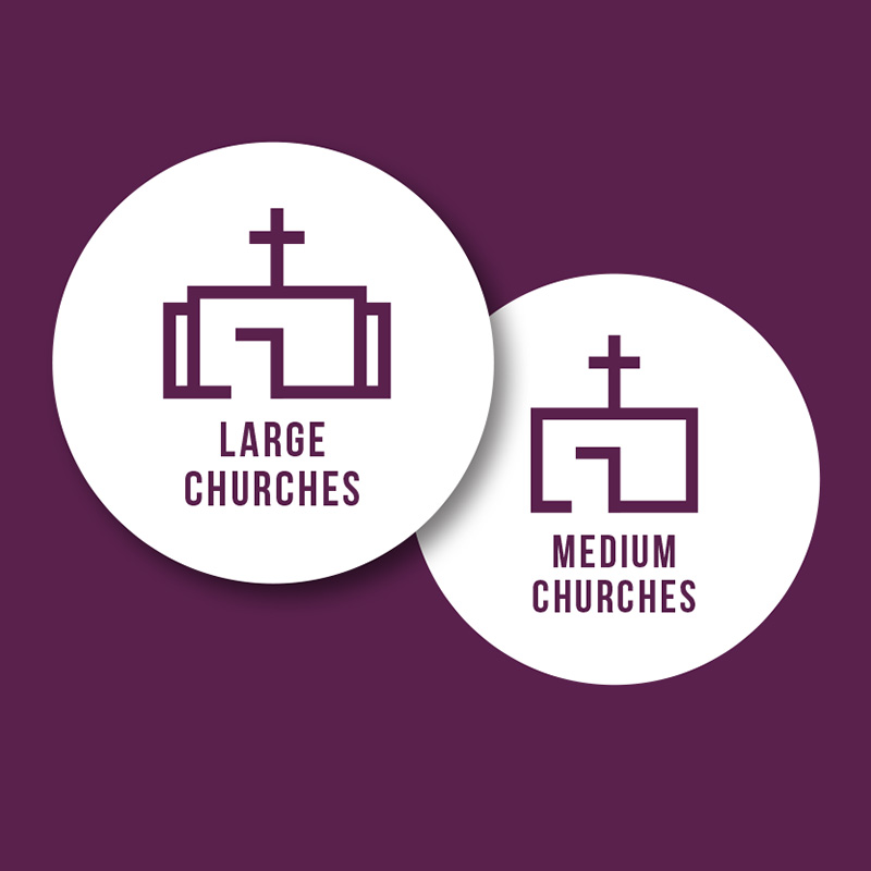 2017 Fast Facts about Large Churches and Medium Churches