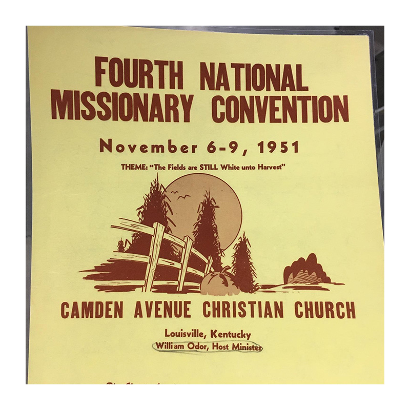 Early Reporting on the Missionary Convention