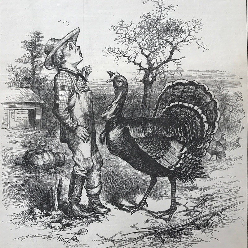 A Thanksgiving Editorial from 1881