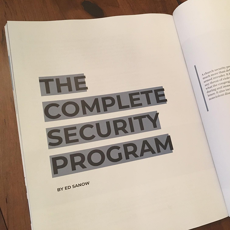 The Complete Church Security Program
