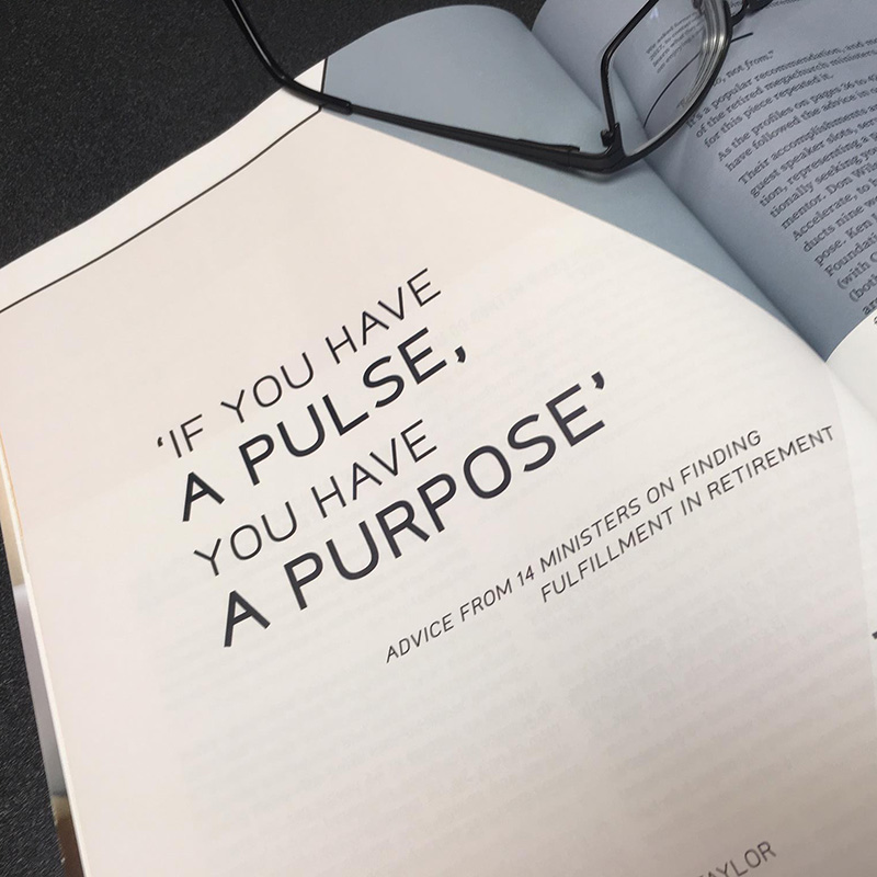 “If You Have a Pulse, You Have a Purpose”