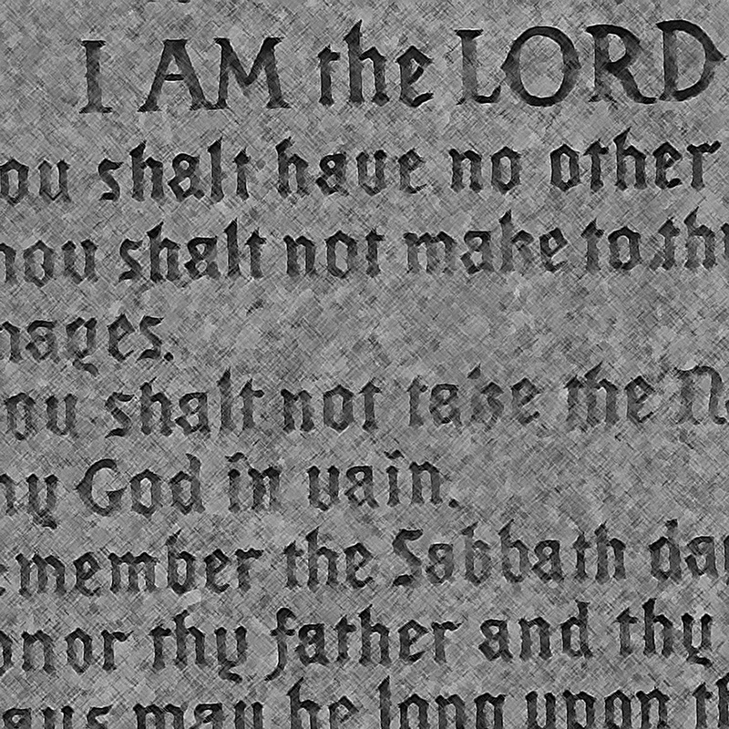 Lesson for Feb. 16, 2020: The Ten Commandments (Exodus 20:1-17)