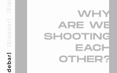 Why Are We Shooting at Each Other?