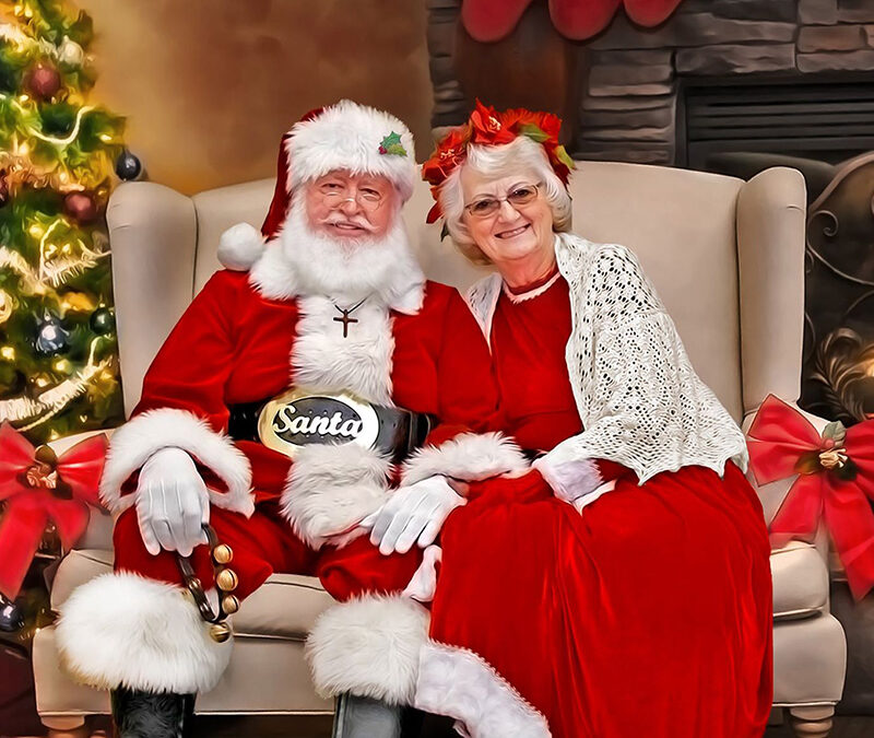 Retired Ministry Couple Continues to Share Jesus as Mr. and Mrs. Claus