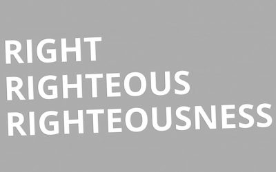 Aug. 8 | Which Righteousness?