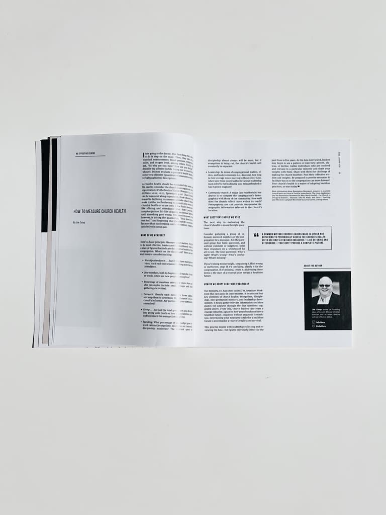 How to Measure Church Health