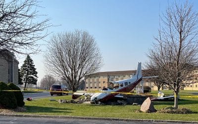 Plane Crashes Next to LCU’s Former Chapel