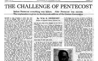 THROWBACK THURSDAY: Excerpts from 3 Essays About Pentecost