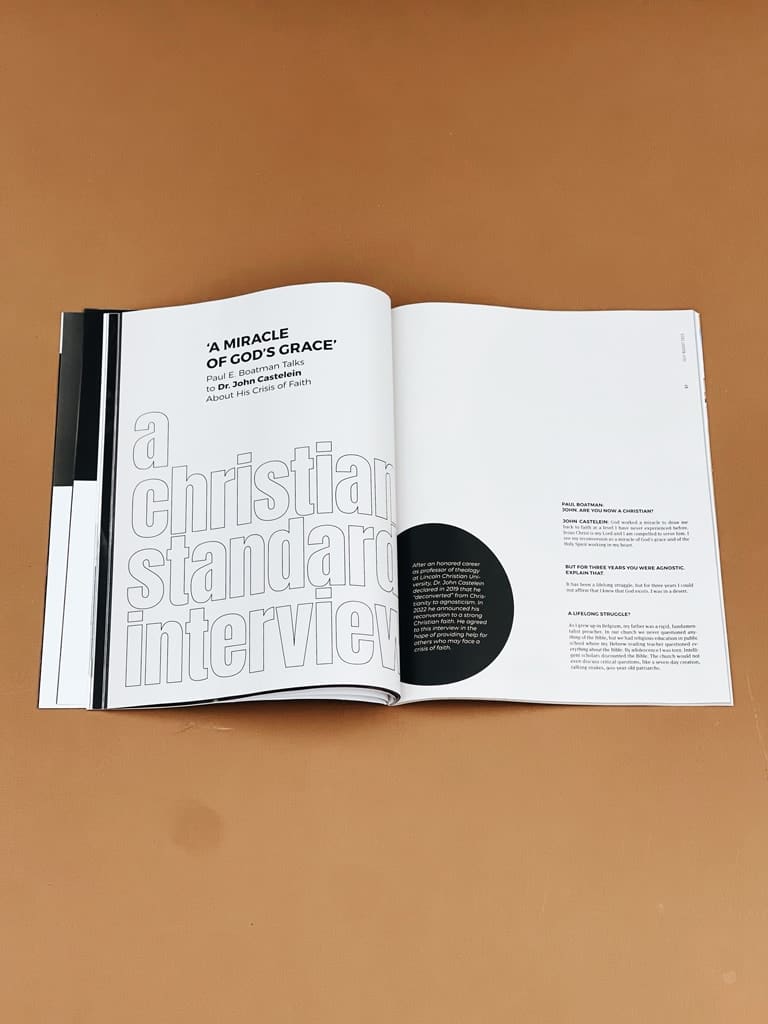 'A Miracle of God's Grace'—A CS Interview with Dr. John Castelein