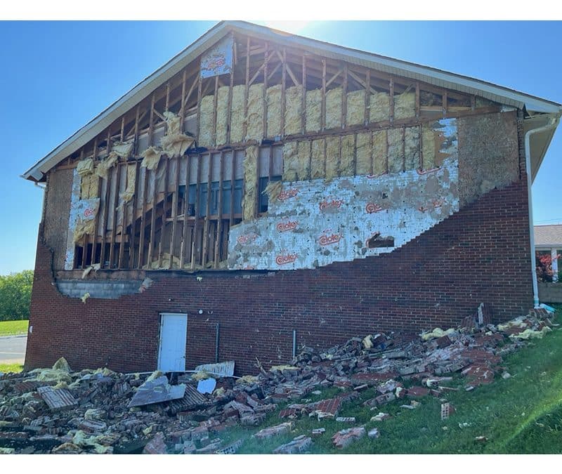 High Winds Damage Church in Richmond, Ky. (Plus News Briefs)