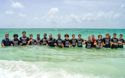 Tragedy Leads to a Wave of Baptisms in Football Program