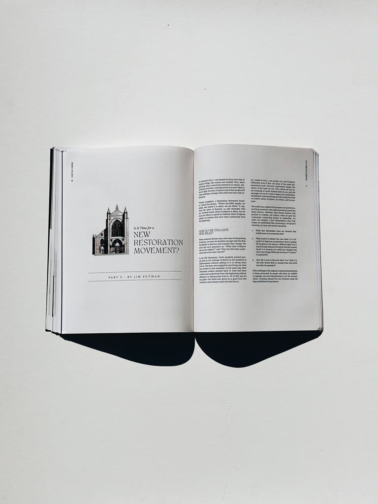 Is It Time for a New Restoration Movement? (Part 2)