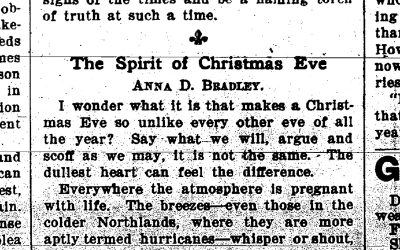 ‘The Spirit of Christmas Eve’ (1906)