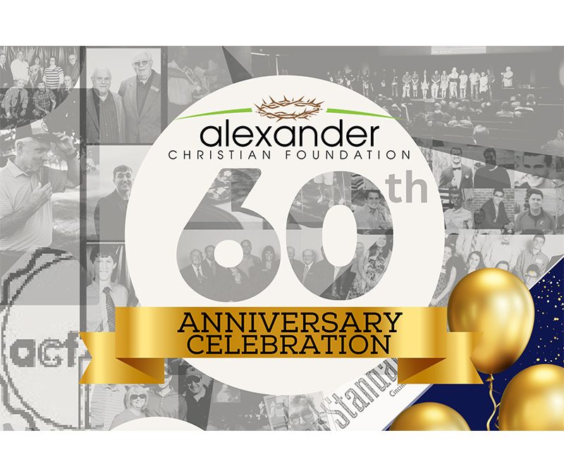 Alexander Christian Foundation to Mark 60th Anniversary (Plus News Briefs)