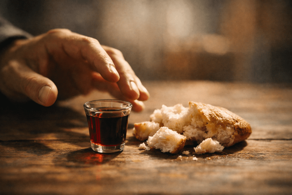 Bold faith at the Communion table