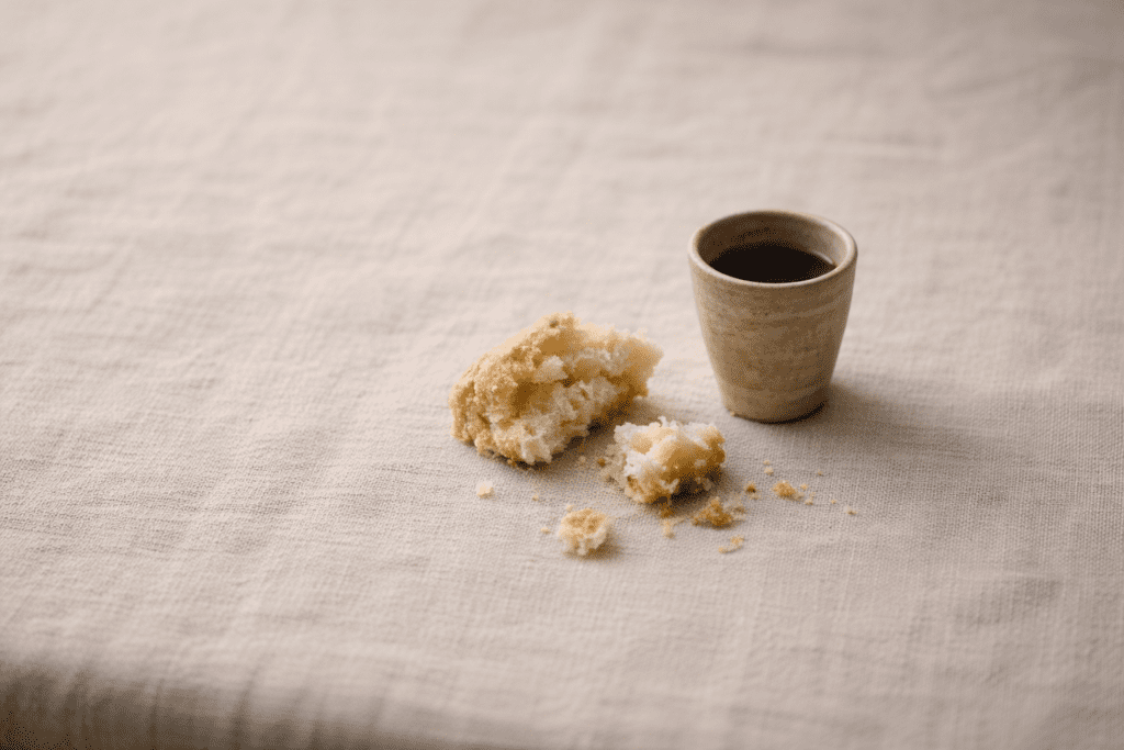 Communion Giving Thanks and Sharing in Christ