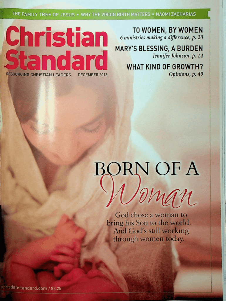 Born of a Woman Christian Standard, December 2016