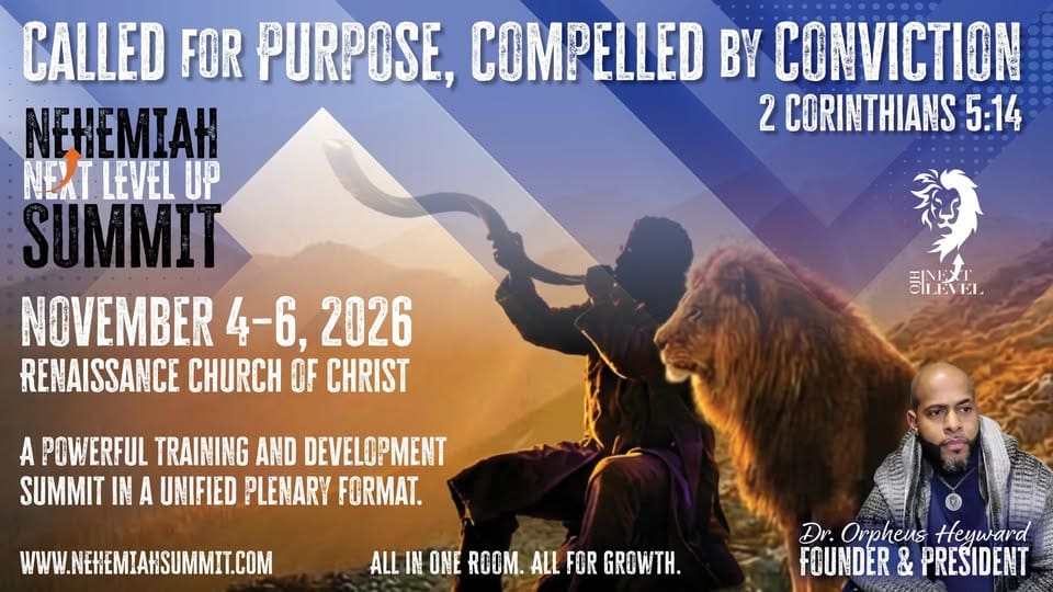 Nehemiah Next Level Up Summit 2026