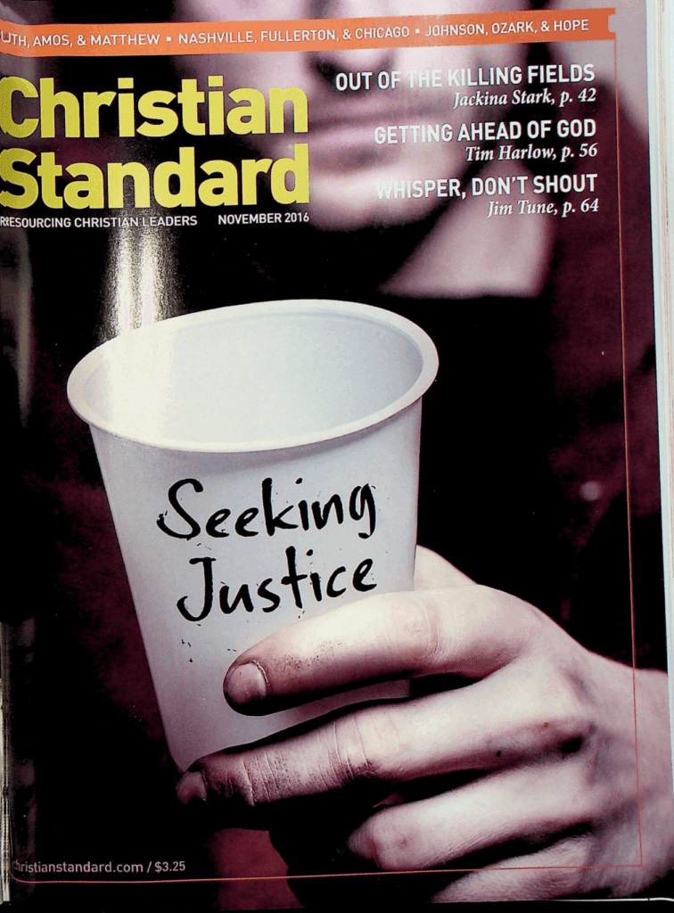 Seeking Justice Christian Standard, November 2016